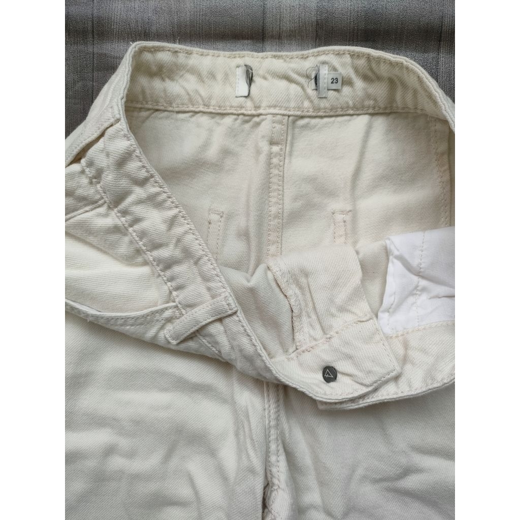 (BomoHouse) Quần jean culottes nữ rộng dài Hidden* bigsize - dư xịn