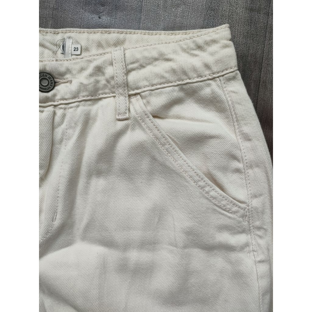 (BomoHouse) Quần jean culottes nữ rộng dài Hidden* bigsize - dư xịn