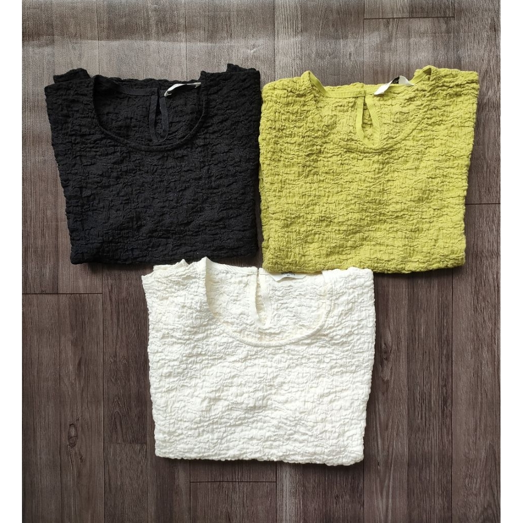 (BomoHouse) Áo kiểu thun xốp nhún Top10* bigsize - dư xịn