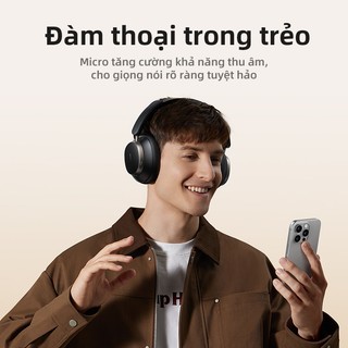 Tai nghe không dây ANC UGREEN Studio Pro -48dB, Khử tiếng ồn chủ động , Hi-Res LDAC, thời lượng pin lên đến 120h