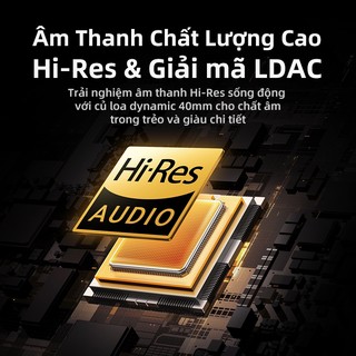 Tai nghe không dây ANC UGREEN Studio Pro -48dB, Khử tiếng ồn chủ động , Hi-Res LDAC, thời lượng pin lên đến 120h