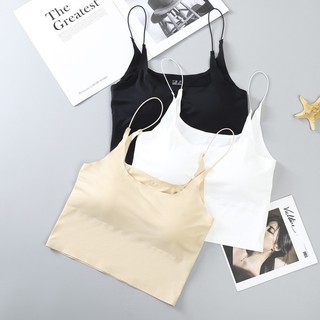 Áo 2 Dây  vải Su  Dáng CropTop Tôn Dáng Mát Mịn A60