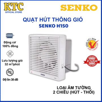 Quạt hút thông gió Senko âm tường/ âm trần - Chính hãng - Bảo hành 2 năm