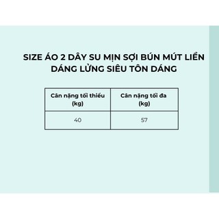 Áo 2 Dây  vải Su  Dáng CropTop Tôn Dáng Mát Mịn A60