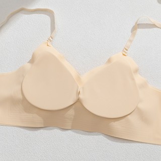 Áo lót  2 dây chất su siêu mịn  freesize 60kg  có đệm mút  A59