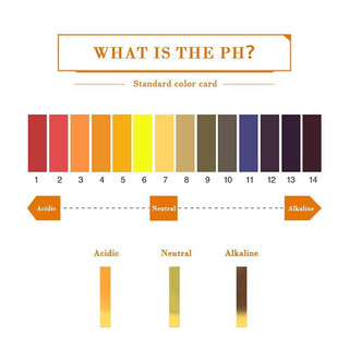 Giấy Quỳ Tím Thử Độ pH Thang Đo Từ 1 Đến 14 - 80 miếng kèm bảng màu