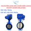 VAN BƯỚM GANG ĐIỀU KHIỂN ĐIỆN 220VAC ON/OFF (SANPO-MALAYSIA) DN125 DN200