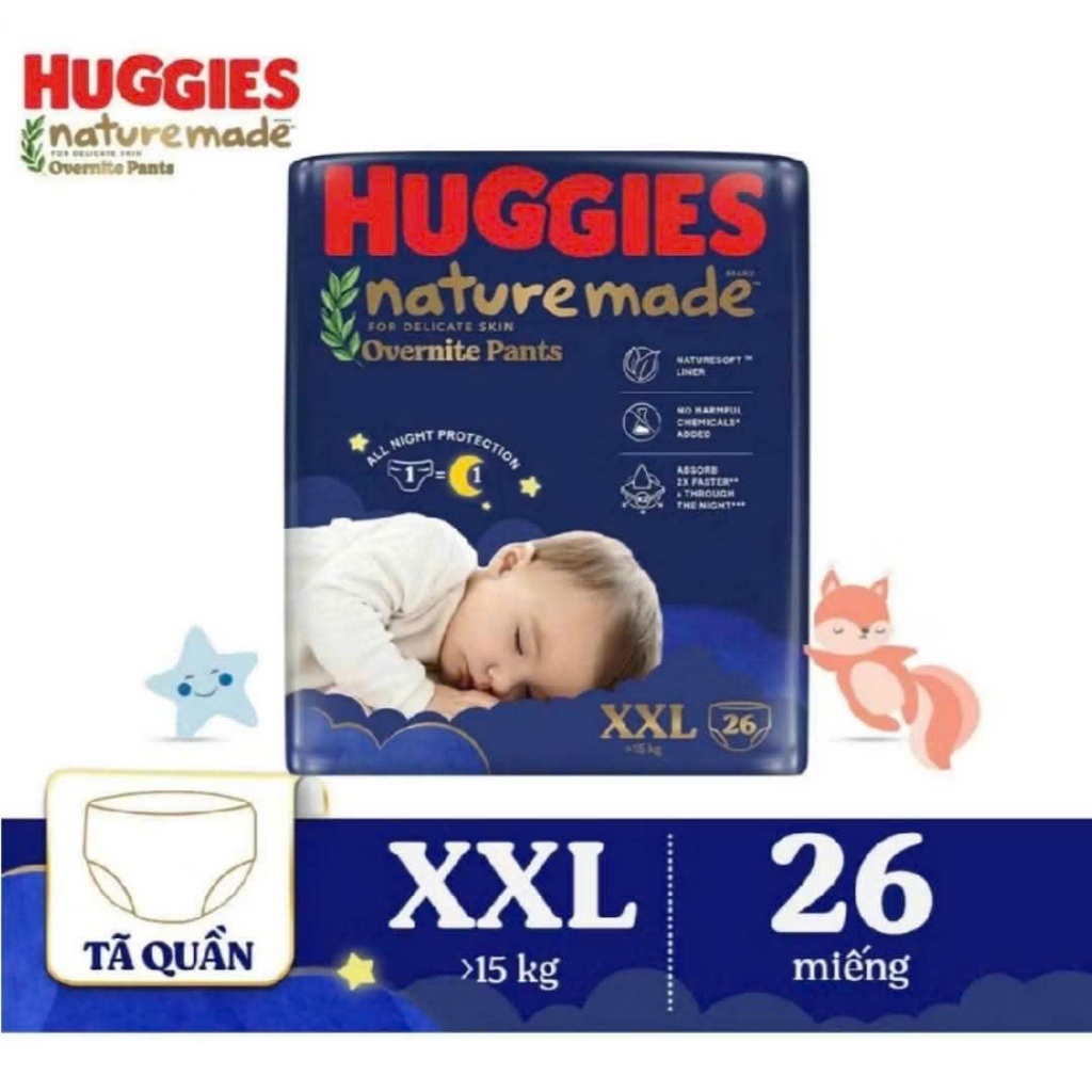 [COMBO 2 GÓI] Tã/ Bỉm quần đêm Molfix Sweet Dreams Jumbo đủ các size M50/L44/XL38/2XL34-eSHOP...
