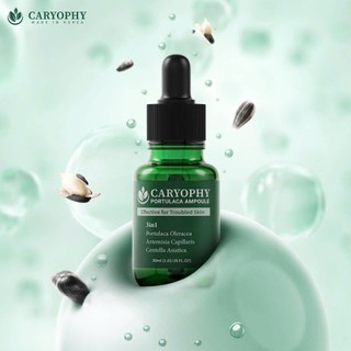 Tinh chất Serum rau má giảm mụn mờ thâm Caryophy Portulaca Ampoule 10ml và 30ml