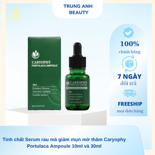 Tinh chất Serum rau má giảm mụn mờ thâm Caryophy Portulaca Ampoule 10ml và 30ml