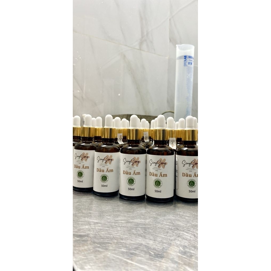 Dầu ấm húng chanh Singsong - 50ml - Uống giảm ho, giãn cơ, thư thái