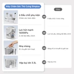 Simplus Máy Hút Bụi Chăm Sóc Thú Cưng Cắt Tỉa Chải Lông Sấy Độ Ồn Thấp 16000Pa  CWHL001 - Bảo Hành 1 Năm 1 Đổi 1 — ảnh 3