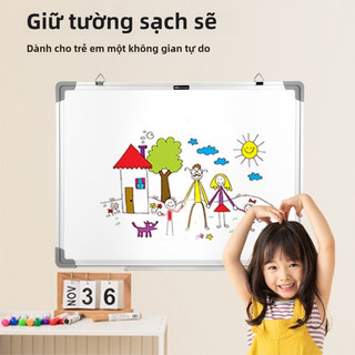 Bảng Trắng Viền Nhôm 20*30 45*30 45*60CM tặng kèm bút &  lau bảng