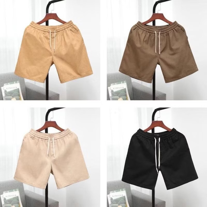 Quần short Thể Thao Nam Vải KaKi Dù Mỏng Nhẹ Thoáng Mát Siêu Nhẹ
