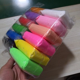 Combo 12 màu đất sét tự khô loại 400gr dùng trong handmade/DIY/chibi...
