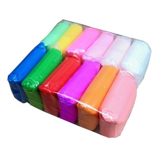 Combo 12 màu đất sét tự khô loại 400gr dùng trong handmade/DIY/chibi...