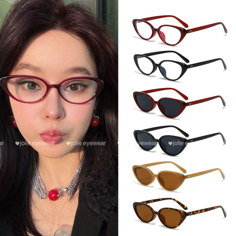 Kính mắt dẹt hot trend, Gọng kính cận, Gọng kính râm nữ thời trang 3936 ...