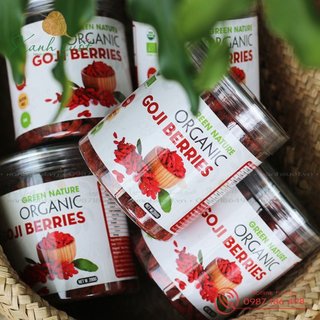 Kỷ Tử Hữu Cơ Green Nature 200g - XanhSam Natural & Organic