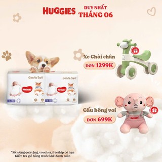 Tã quần Huggies GENTLE SOFT - CORGI miếng êm mềm nâng niu làn da bé yêu