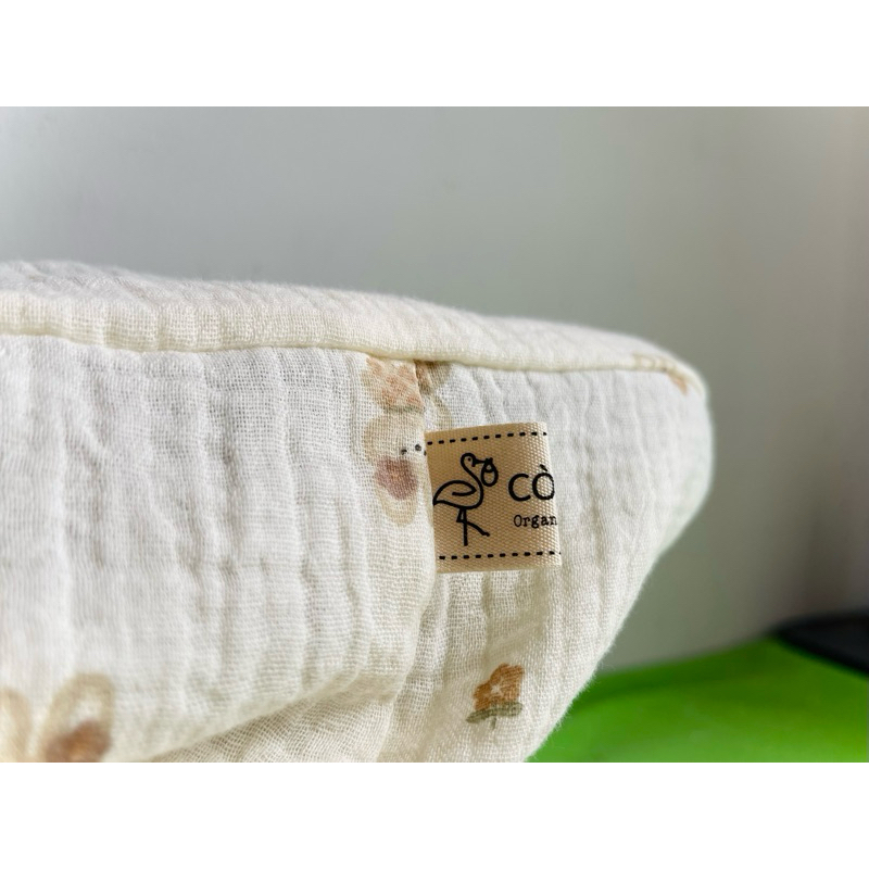 [CÒ BABY]Ga bọc đệm cũi Oval KT68x123cm cho bé