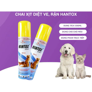 BÌNH XỊT HANTOX CHO CHÓ MÈO 100ml và 300ml