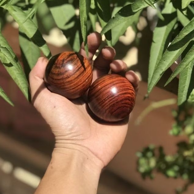 Bi Lăn Tay gỗ Trắc Đỏ Đen