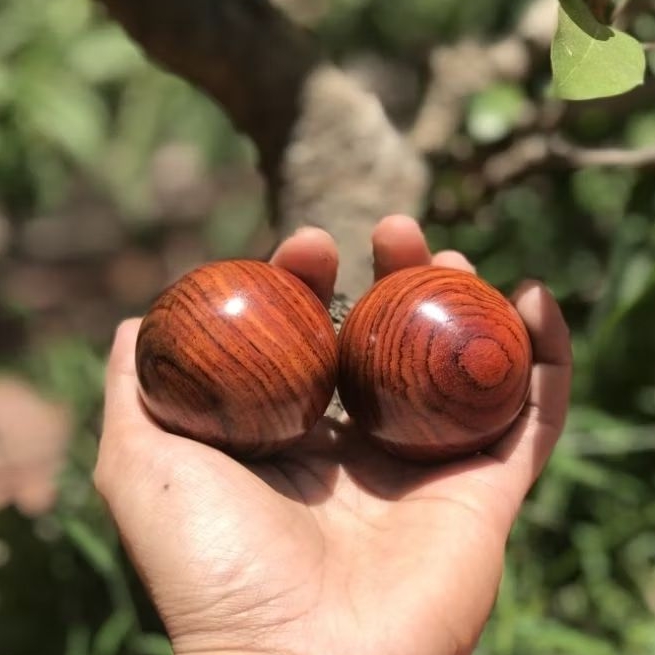 Bi Lăn Tay gỗ Trắc Đỏ Đen