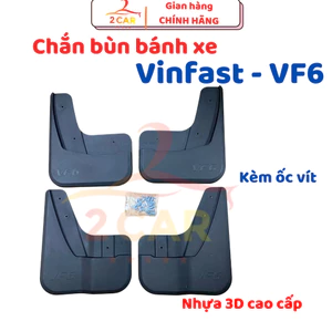 Chắn bùn bánh xe Vinfast VF6 - Hàng nhựa ABS cao cấp , hạn chế bùn đất bắn lên xe