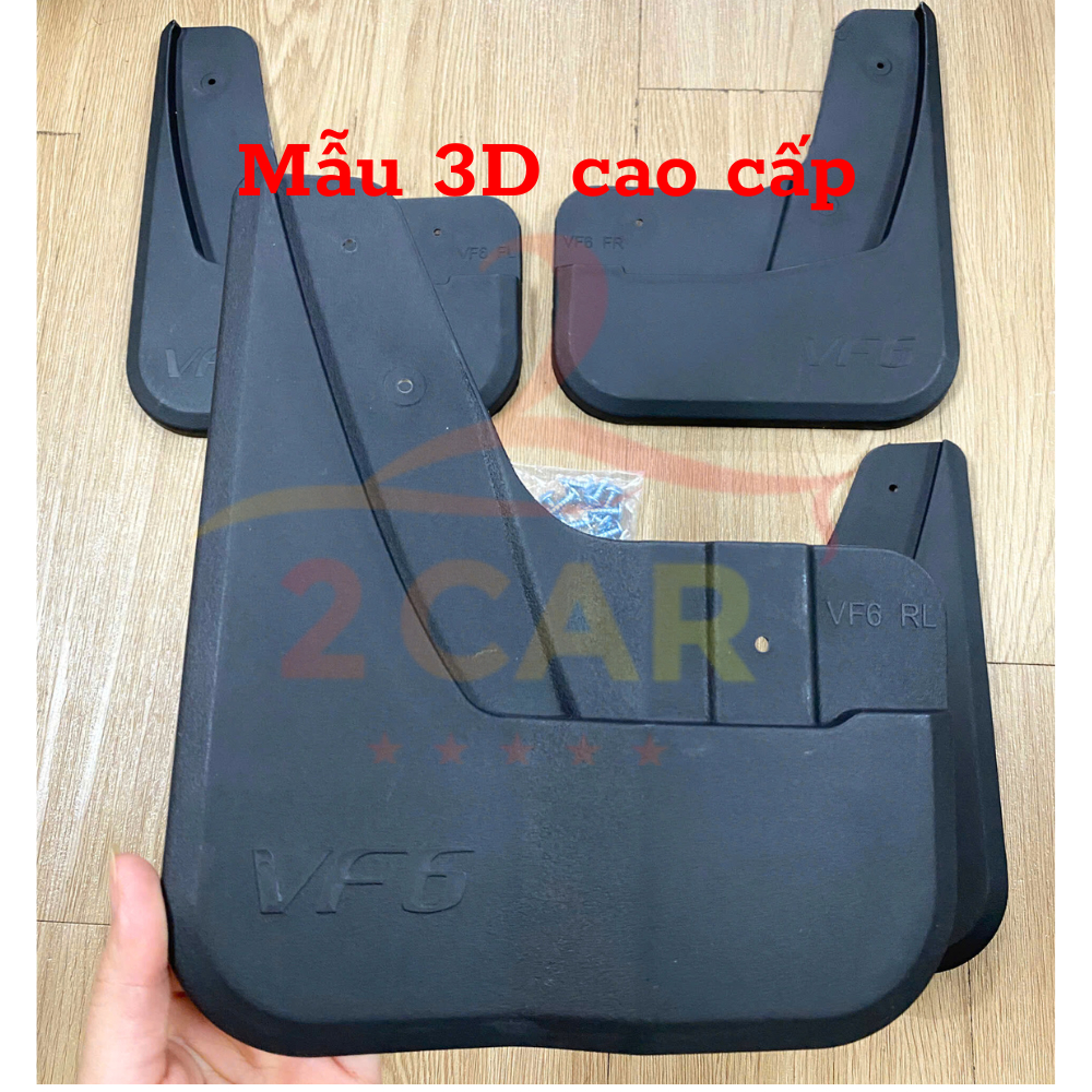 Chắn bùn bánh xe Vinfast VF6 - Hàng nhựa ABS cao cấp , hạn chế bùn đất bắn lên xe