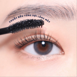 [BEYONDK x Kissme] Mascara Màng Film Chuốt Dài Mi Và Cong Mi Mascara Kissme Long Curl  Advanced Film 01 Màu Đen