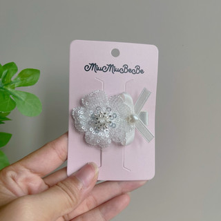 Kẹp hoa kim sa handmade xinh xắn cho bé