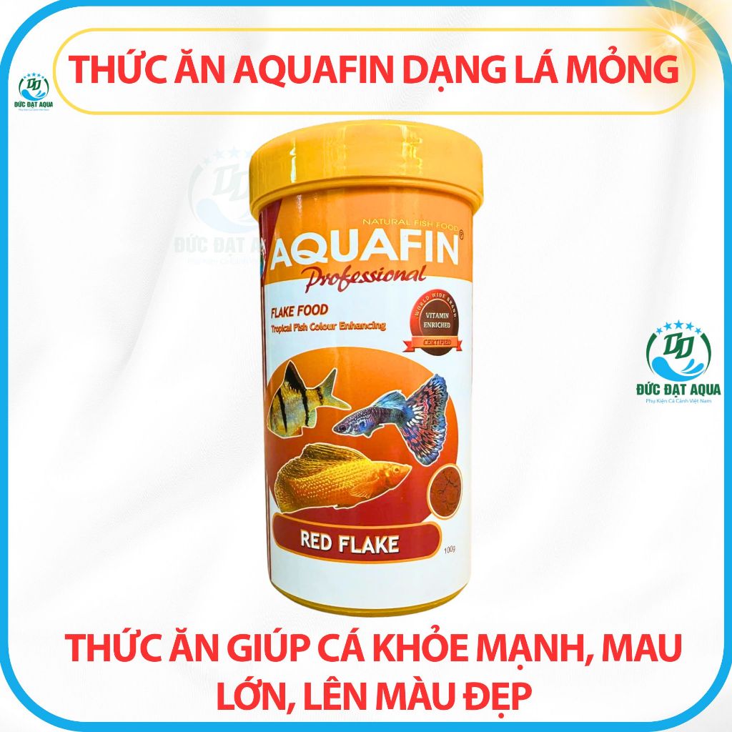 cám lá aquafin chuyên giành cho cá miệng nhỏ thức ăn giúp cá khỏe mạnh, mau lớn 5