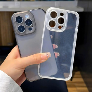 Ốp Lưng Điện Thoại Silicon Mềm Chống Sốc Trong Suốt Siêu Mỏng, Cho iPhone 7/8/X/XS/11/12/13/14/15/16/17/Plus/Pro/Max/Air