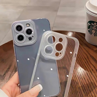 Ốp Lưng Điện Thoại Silicon Mềm Chống Sốc Trong Suốt Siêu Mỏng, Cho iPhone 7/8/X/XS/11/12/13/14/15/16/17/Plus/Pro/Max/Air