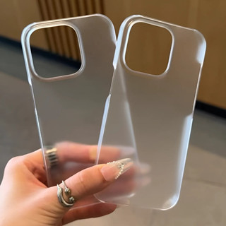 Ốp Lưng iPhone Chất Liệu TPU Lì Cứng, Siêu Mỏng Bảo Vệ Điện Thoại - iP 7/8/X/XS/11/12/13/14/15/16/17/Plus/Pro/Max/Air