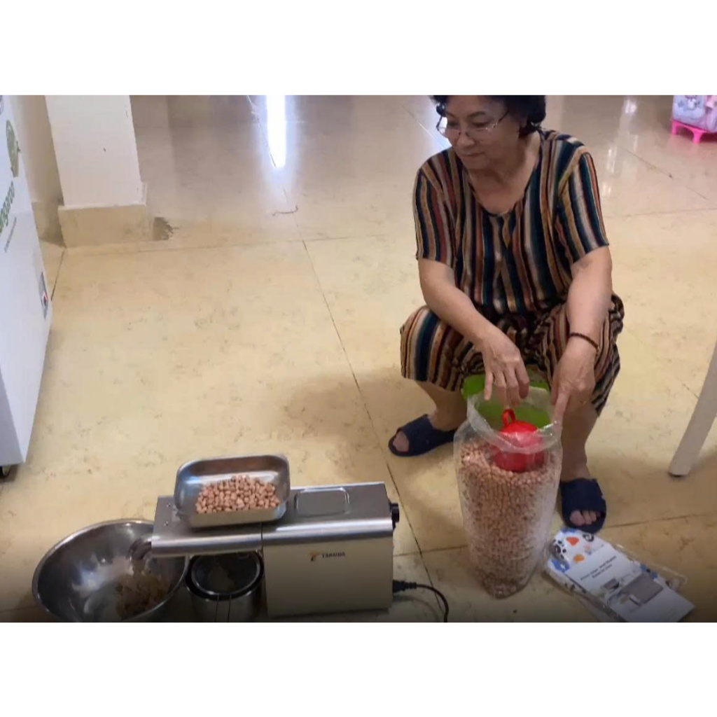 Máy Ép Dầu Thực Vật Cao Cấp TAHAWA Nhật Bản TH-888A -Bảo Hành chính hãng 2 Năm -Ép Dầu Nguyên Chất Tại Nhà,ép kiệt bã