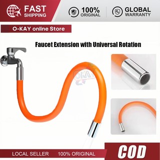 Ống nối vòi nước xoay 360 độ linh hoạt, dài 20/30/50cm, tặng nối đa năng tiện dụng