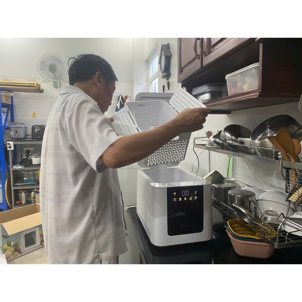 Máy rửa thực phẩm cao cấp Tahawa Nhật Bản COH15-C6B - Bảo Hành Chính Hãng 2 Năm