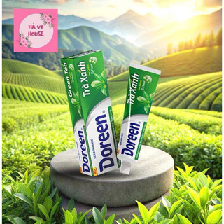 Kem Đánh Răng Doreen Trà Xanh 180g - Khoẻ Men Răng, Trắng Răng: Chính Hãng