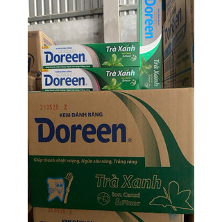 Kem Đánh Răng Doreen Trà Xanh 180g - Khoẻ Men Răng, Trắng Răng: Chính Hãng