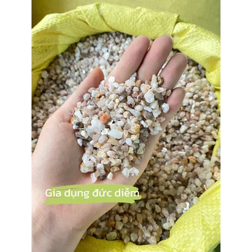 Sỏi thạch anh 10kg-5Kg lọc nước bể cá- nước giếng khoan