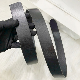 Dây lưng nam da bò nguyên miếng trơn không kèm mặt bản 3.5cm dùng cho khoá lăn hoặc bấm lỗ