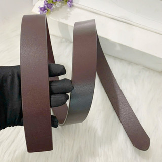 Dây lưng nam da bò nguyên miếng trơn không kèm mặt bản 3.5cm dùng cho khoá lăn hoặc bấm lỗ