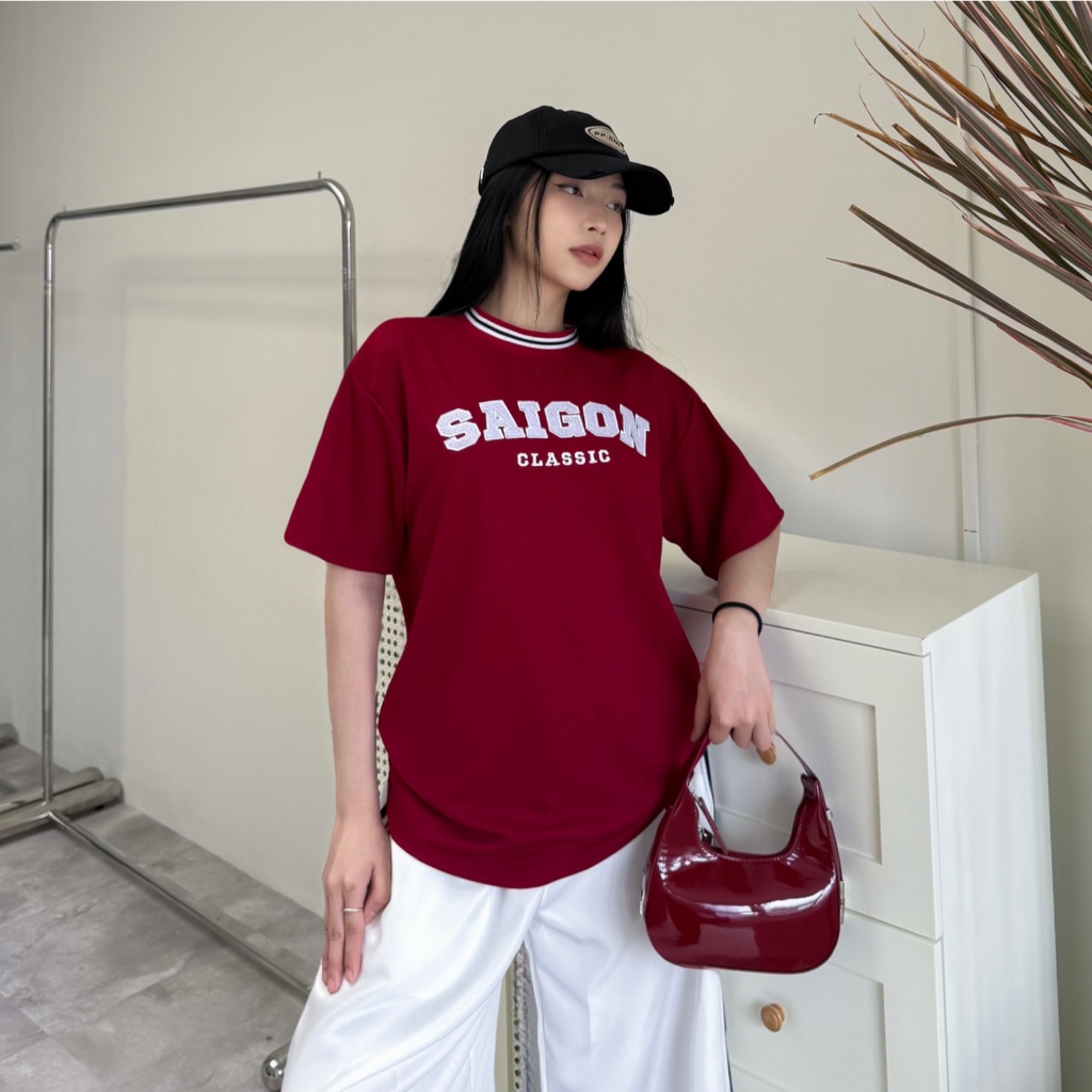 [CÓ TÁCH SET] Áo thun form Boxy WAFFLE SAIGON FFCLUB