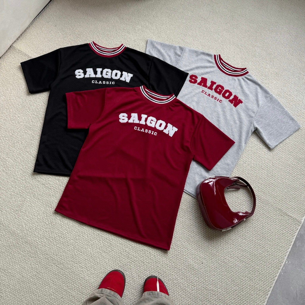 [CÓ TÁCH SET] Áo thun form Boxy WAFFLE SAIGON FFCLUB