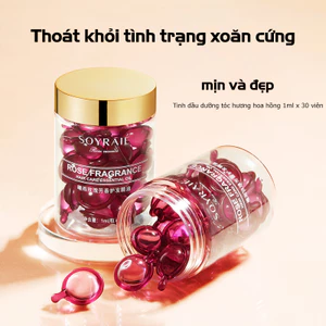 Tinh Chất Dưỡng Tóc Dạng Viên Nang – Giảm Xoăn Rối, Bổ Sung Ẩm Cho Tóc Khô & Hư Tổn