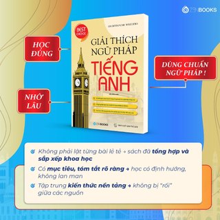Sách - Giải Thích Ngữ Pháp Tiếng Anh Với Bài Tập Và Đáp Án (Ấn Bản Mới)