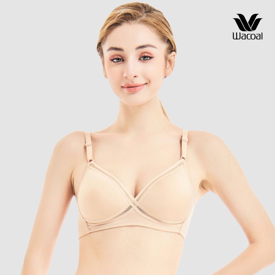 Combo 2 áo lót Wacoal ILB3213 Magic X Coolness không gọng thoải mái mút mỏng LB3213