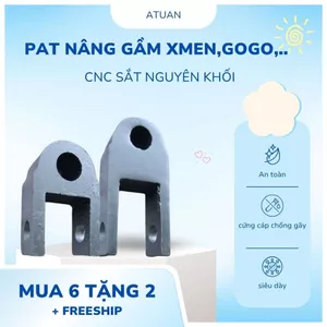 Nâng gầm nâng giảm xóc xe điện bằng sắt cnc nguyên khối lắp cho Xmen ,m133,..