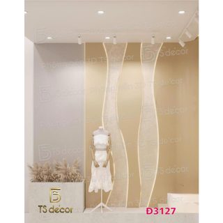 Phông nền Livestream Sang Trọng chi tiết hiệu ứng đèn xinh